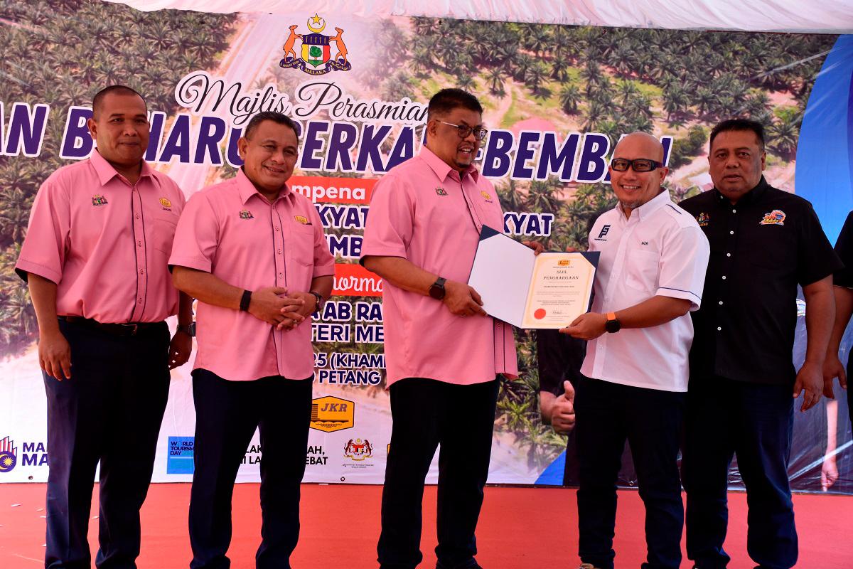 Jalan Serkam-Bemban a boost to tourism access to Melaka City Jalan Serkam-Bemban a boost to tourism access to Melaka City
