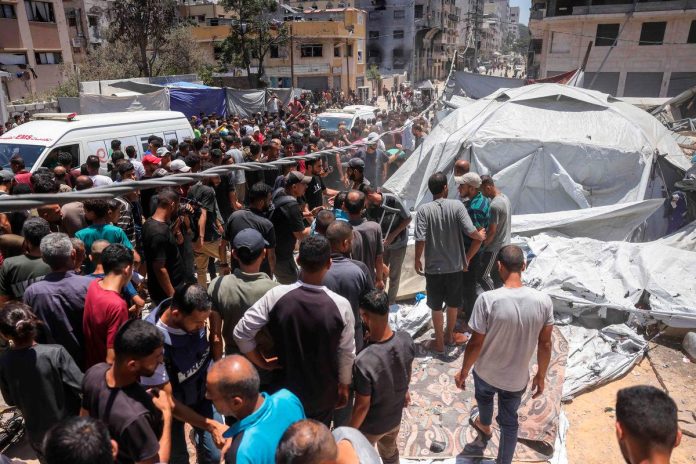 Gaza civil defence says 29 killed in Israeli strikes