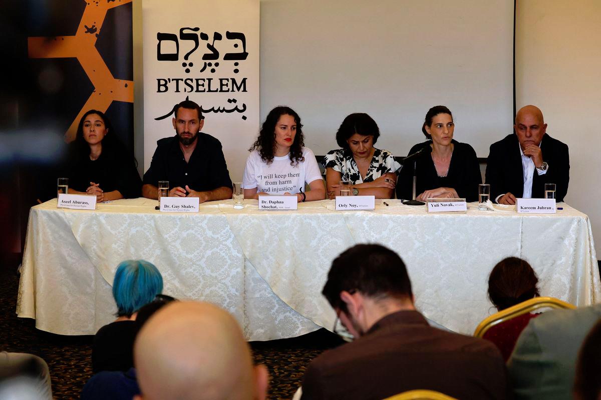 Israeli rights groups accuse Israel of genocide in Gaza conflict Israeli rights groups accuse Israel of genocide in Gaza conflict