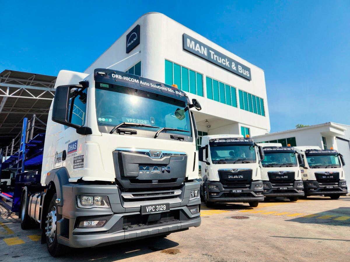 DRB-HICOM Auto Solutions strengthens logistics capabilities with MAN TGS Prime Movers DRB-HICOM Auto Solutions strengthens logistics capabilities with MAN TGS Prime Movers