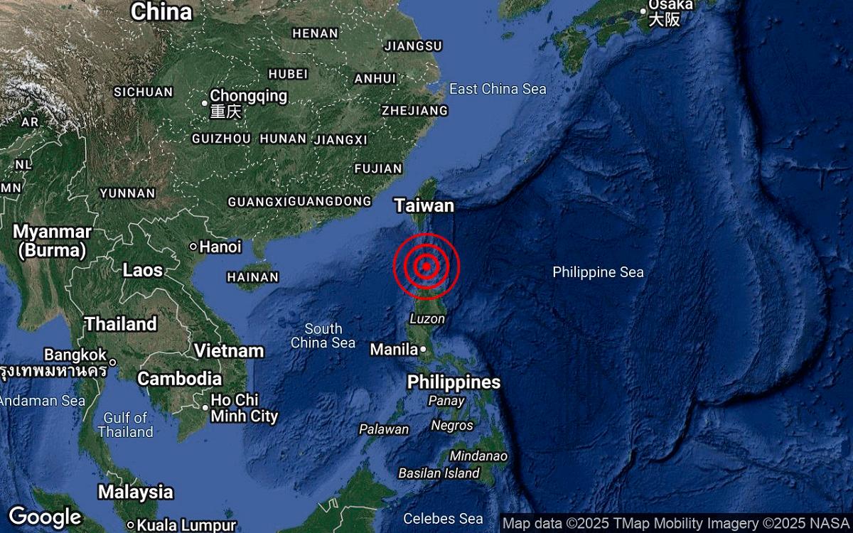 Moderate 5.5 earthquake strikes Philippine Islands region Moderate 5.5 earthquake strikes Philippine Islands region