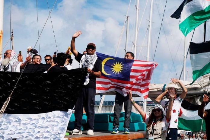 24 kapal flotila antarabangsa berlepas ke Gaza dengan 15 wakil Malaysia