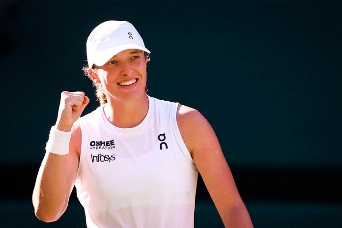 Swiatek shocked by Wimbledon final run after dominant semi-final win