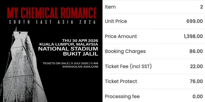 Killjoys’ joy cut short by surprise fees despite pricey MCR tickets Killjoys’ joy cut short by surprise fees despite pricey MCR tickets