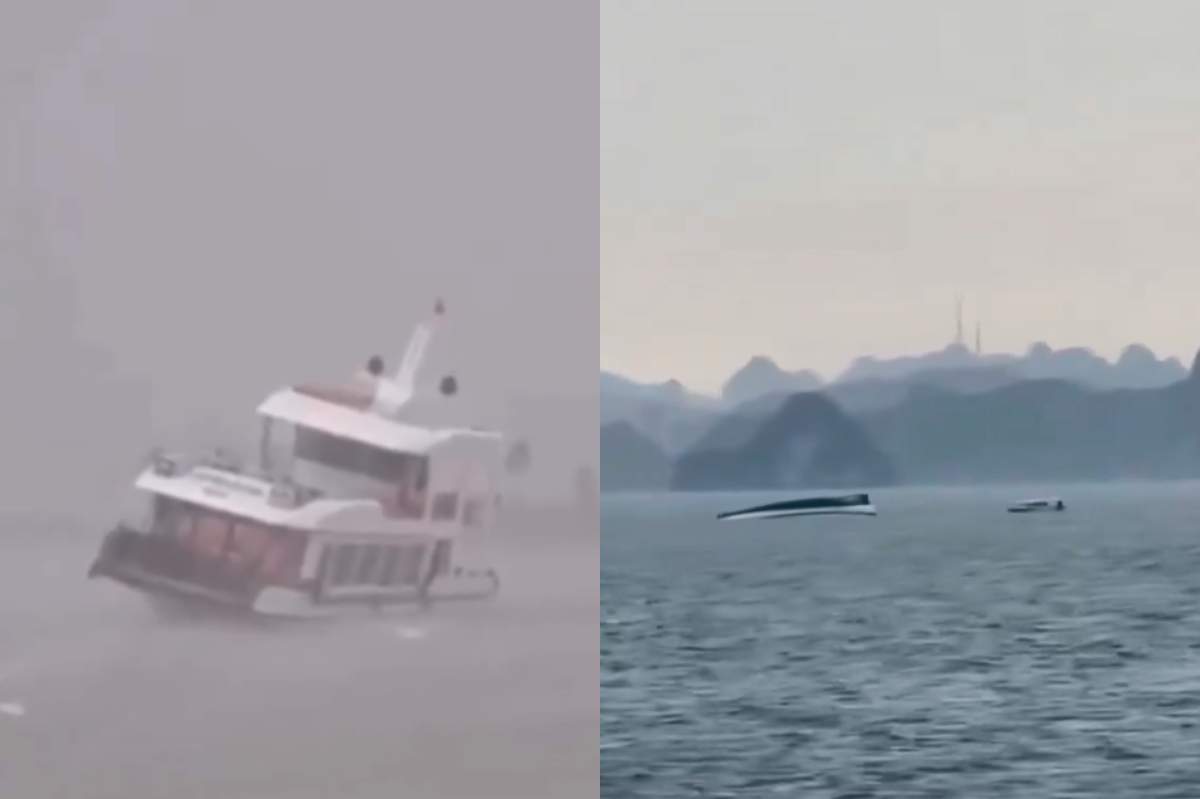 Vietnam tourist boat capsizes in Halong Bay, three dead Vietnam tourist boat capsizes in Halong Bay, three dead