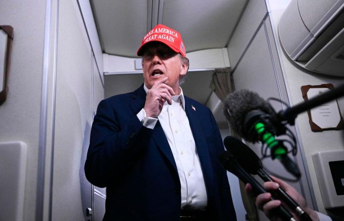 Trump says ‘probably 12’ tariff letters being sent out Monday