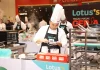 The champion of lotus’s masak-masak ceria professional category - muhammad syafiq syahmi in action for his winning dish.