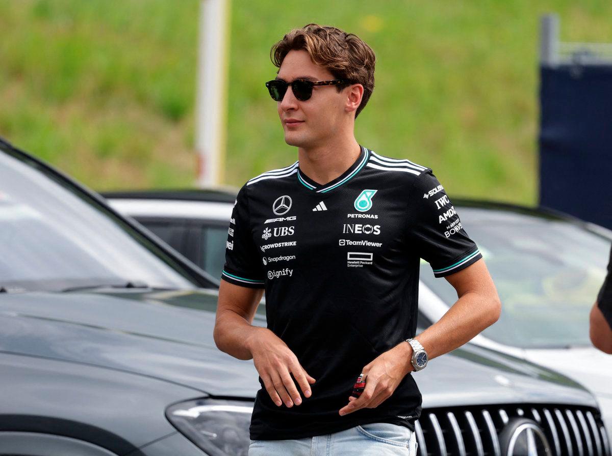 Russell heads into home British GP haunted by Verstappen rumours Russell heads into home British GP haunted by Verstappen rumours