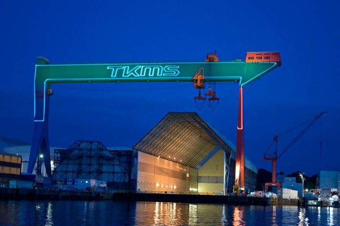 German government not planning to take stake in TKMS, reports Handelsblatt