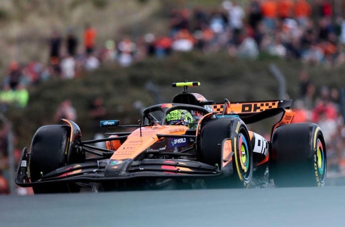 McLaren dominates Dutch Grand Prix first practice with Norris leading