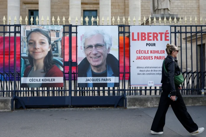 Iran releases two French nationals in apparent prisoner swap