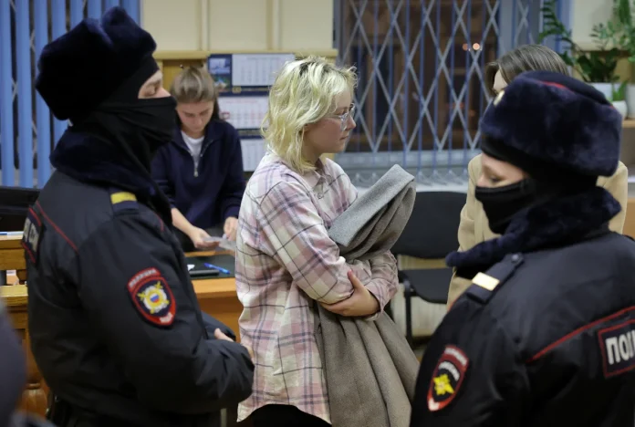 Russian teen musician jailed for third time over anti-war songs