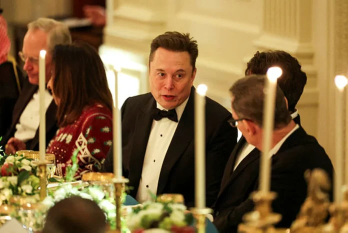 Elon Musk joins Trump and Saudi crown prince at White House dinner Elon Musk joins Trump and Saudi crown prince at White House dinner