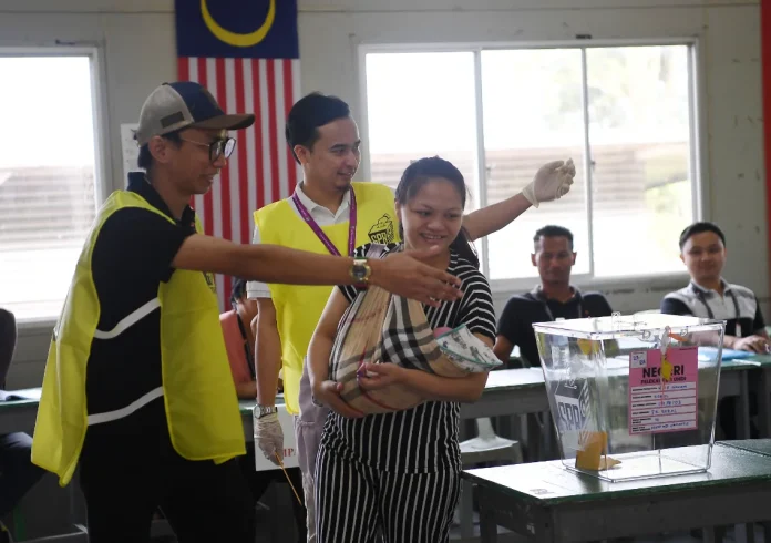 31.3% keluar mengundi setakat 11 pagi di PRN Sabah