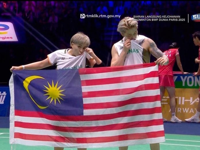 Juarai Kejohanan Dunia Tang Jie–Ee Wei, hadiah bermakna Hari Kebangsaan - Fahmi