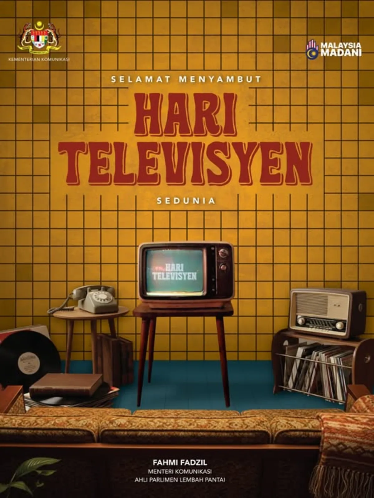 Fahmi Fadzil Praises TV Industry on World Television Day Fahmi Fadzil Praises TV Industry on World Television Day
