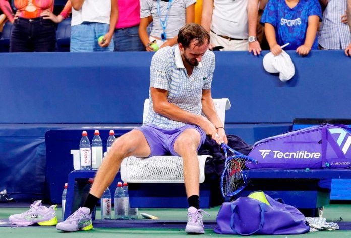 Daniil Medvedev fined $42,500 for US Open meltdown against Bonzi