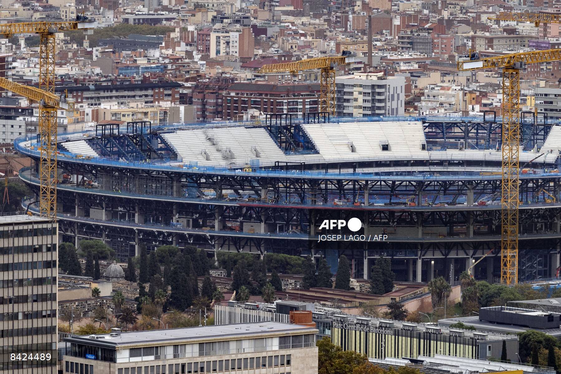 Barcelona returns to partially rebuilt Camp Nou after delays Barcelona returns to partially rebuilt Camp Nou after delays