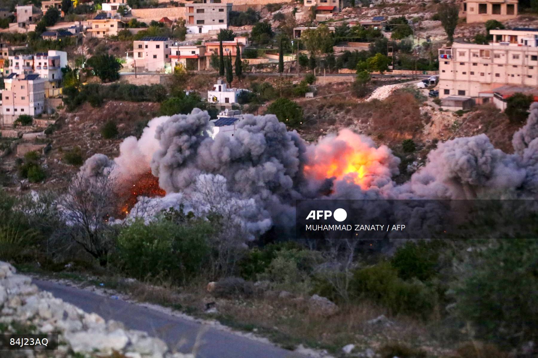 LEBANON-ISRAEL-CONFLICT-HEZBOLLAH Israeli strikes kill 27 in Gaza in spite of fragile truce
