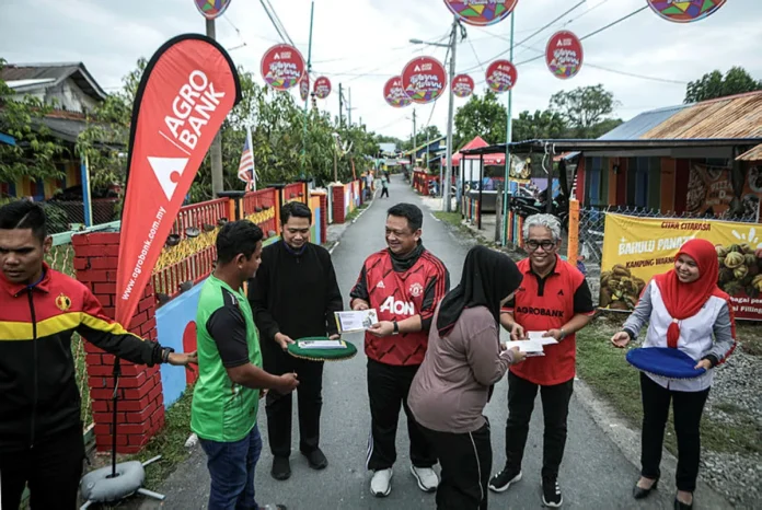 : Agrobank perkasa digitalisasi di Kampung Warna Warni melalui inisiatif tanpa tunai