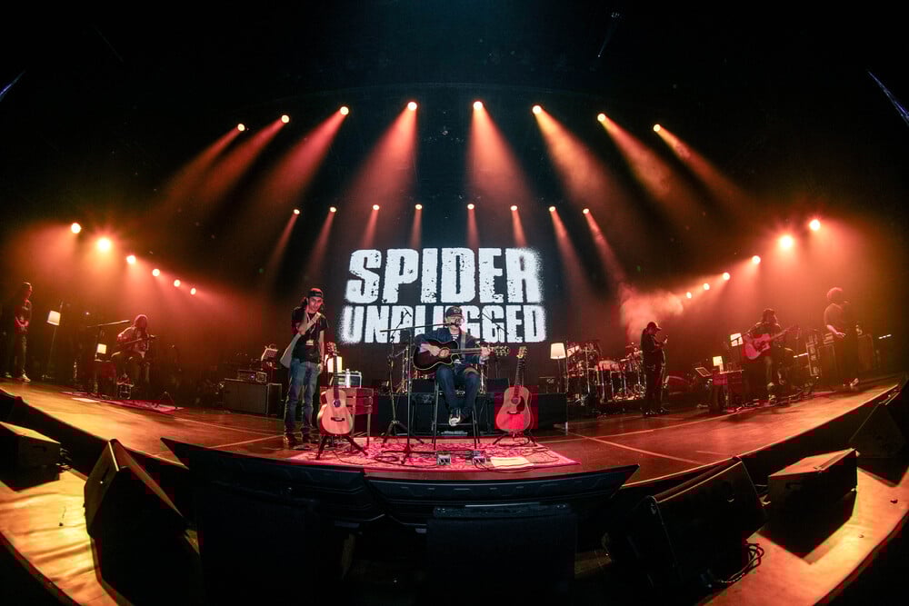 Grunge nostalgia with spider unplugged Grunge nostalgia with spider unplugged