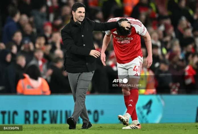 Arteta says Arsenal's Rice has even more potential to develop