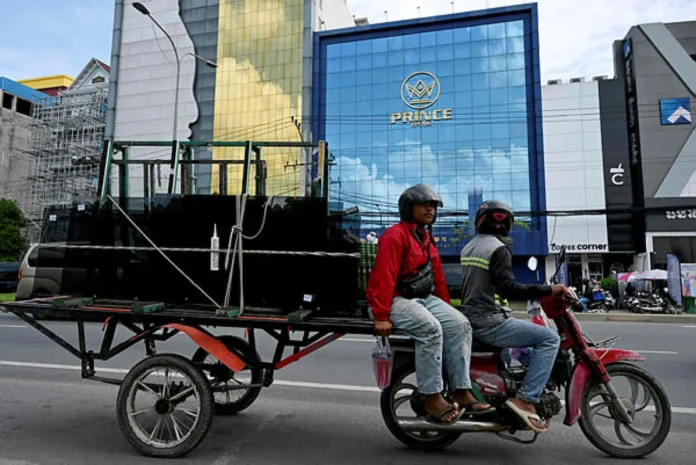 Cambodian conglomerate denies links to global scam empire