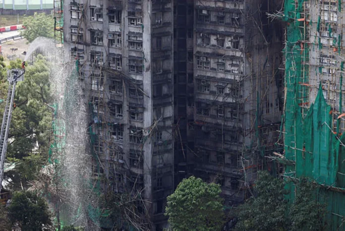 Hong Kong tower fire death toll rises to 128, 200 missing in renovation tragedy