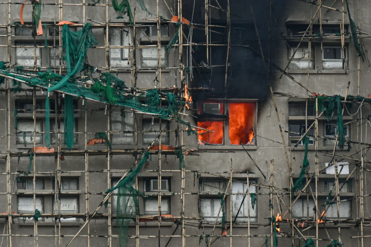 Hong Kong volunteers rally aid after deadly housing complex fire