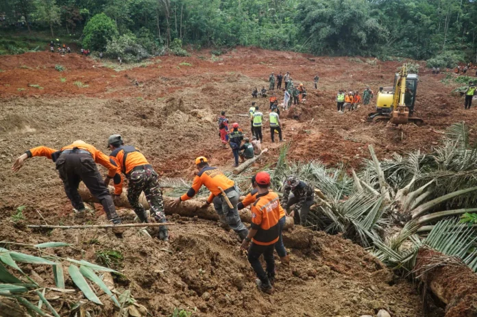 Indonesia landslide kills two, 21 missing in Central Java villages