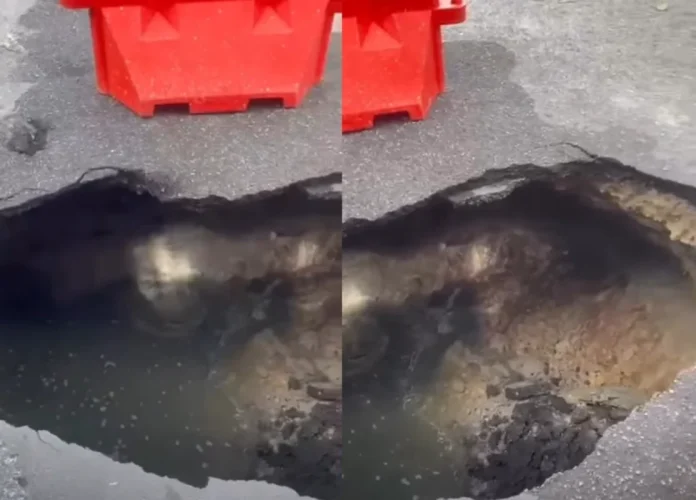 Investigation underway for Sungai Ara sinkhole cause