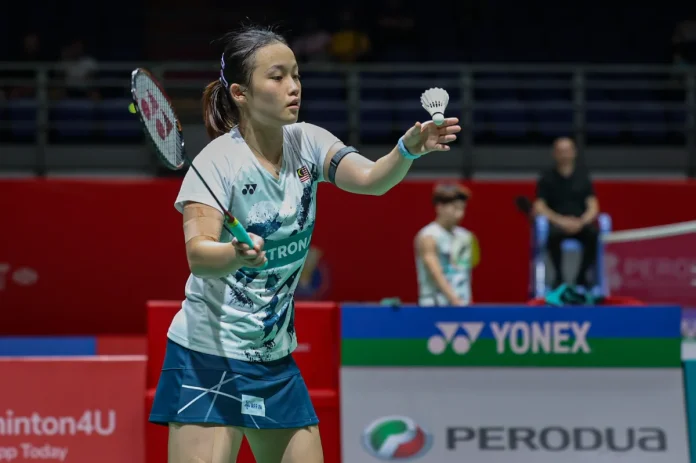 Wong Ling Ching aware of gap between her and elite badminton stars