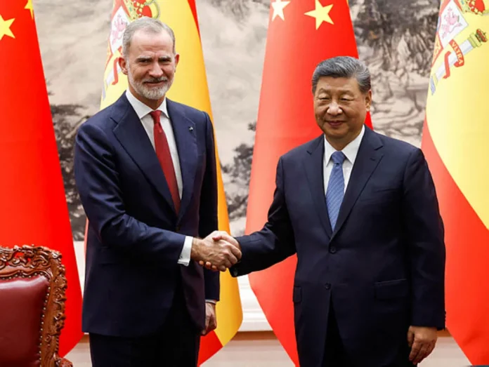 King Felipe makes first state visit to China since father's abdication