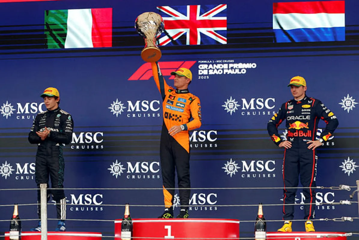 Verstappen storms from pit lane to podium in dramatic Sao Paulo GP