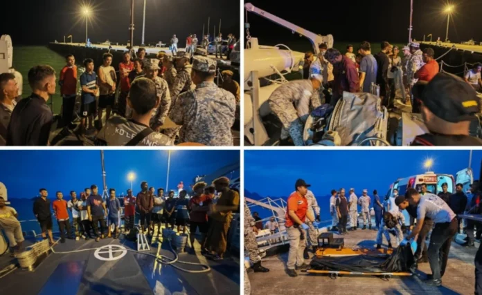 One dead, 18 rescued after vessel nearly sinks off Pulau Perak