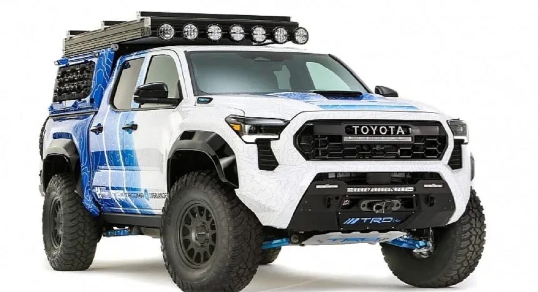 Toyota Tacoma H2-Overlander Concept turns water into adventure