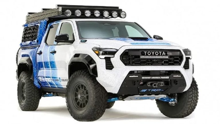 Toyota Tacoma H2-Overlander Concept turns water into adventure