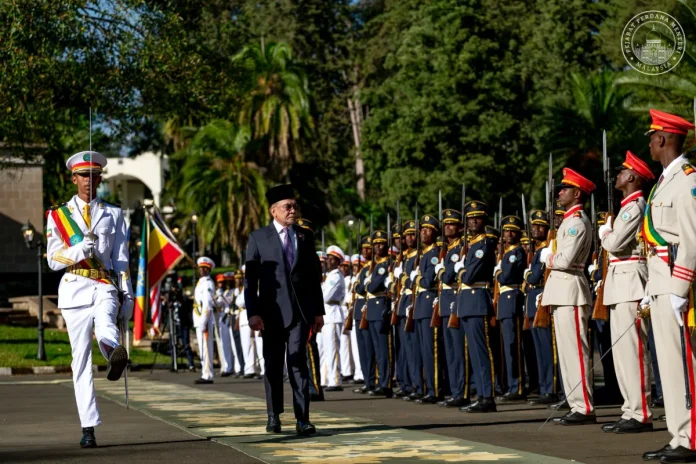 PM Anwar terima sambutan rasmi di Istana Negara Ethiopia (1) PM Anwar terima sambutan rasmi di Istana Negara Ethiopia