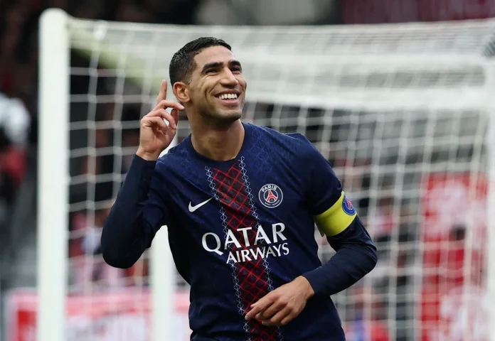 PSG defender Hakimi makes history as African Footballer of the Year