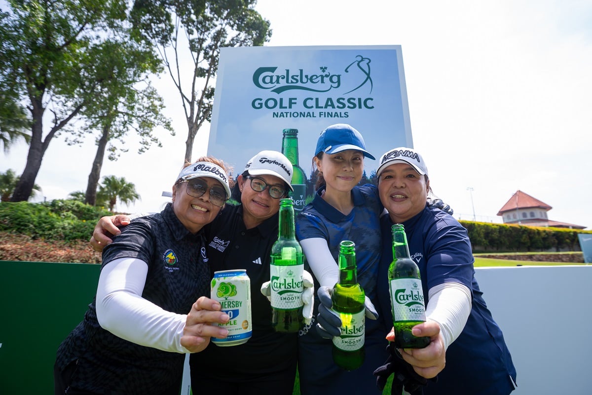 Lam and kaashvini shine at 32nd carlsberg golf classic finale