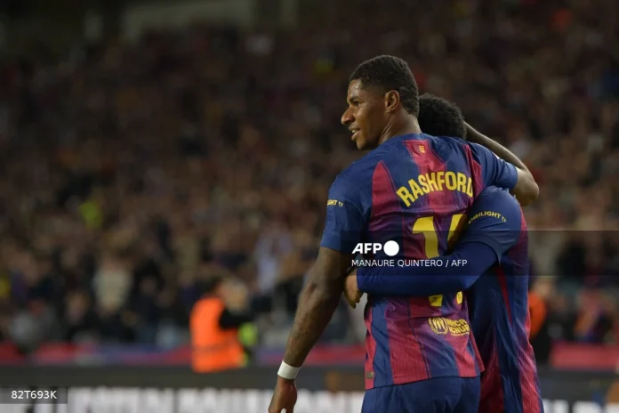 Rashford thriving at Barcelona after Manchester United move, says Flick