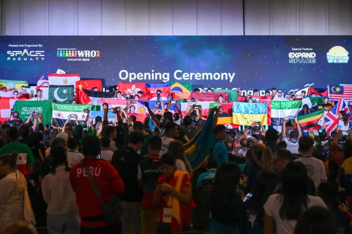 World Robot Olympiad opens in Singapore with 1,500+ participants World Robot Olympiad opens in Singapore with 1,500+ participants