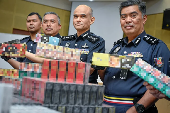 Selangor police dismantle RM1 million contraband cigarette network