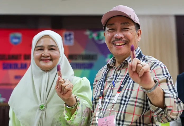 Semua pemimpin utama selesai mengundi dalam PRN Sabah