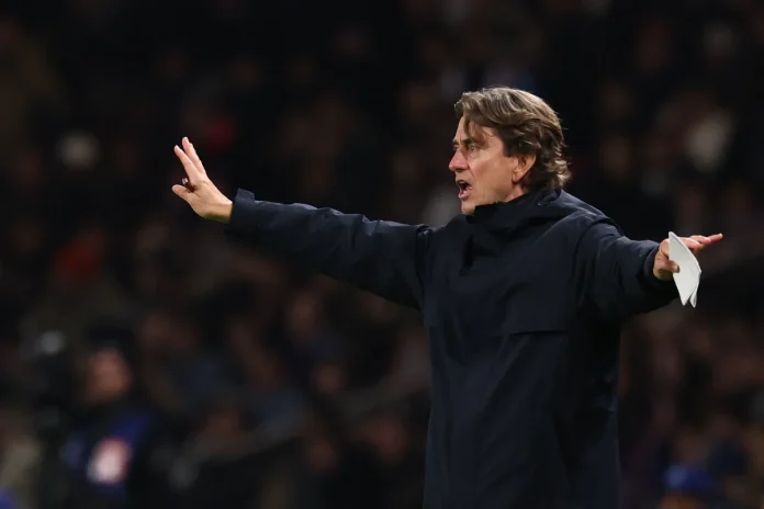 Spurs show identity in Champions League loss to PSG, says Frank