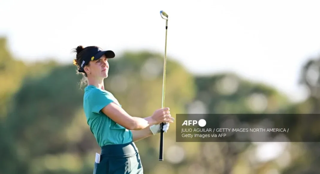 Sweden's Linn Grant leads LPGA Annika tournament by one stroke