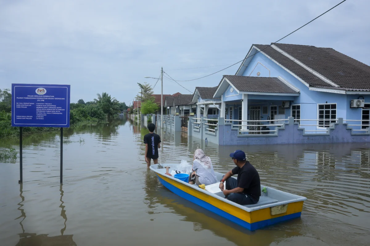 Taman Desa Setia residents demand permanent flood solution Taman Desa Setia residents demand permanent flood solution