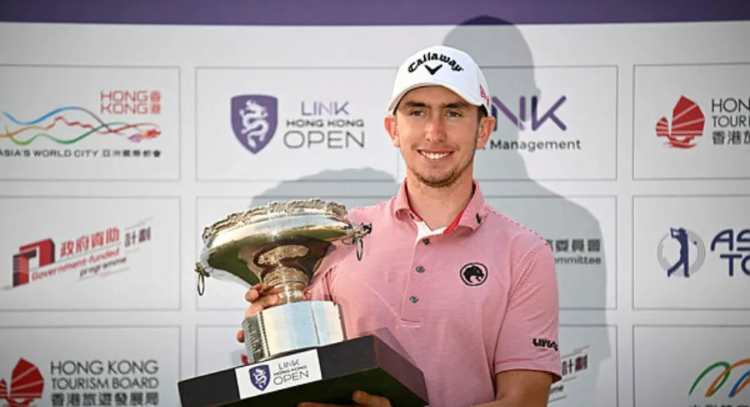 Tom McKibbin wins Hong Kong Open to qualify for Masters and British Open