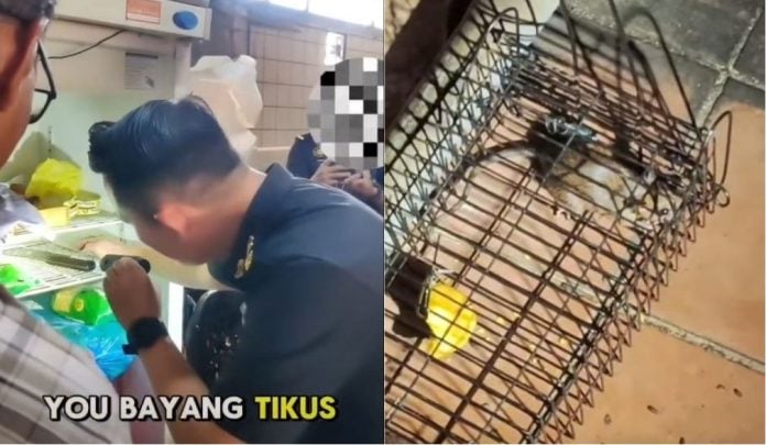 KPDN officer reprimands “halal” eatery owner in Melaka for filthy premises