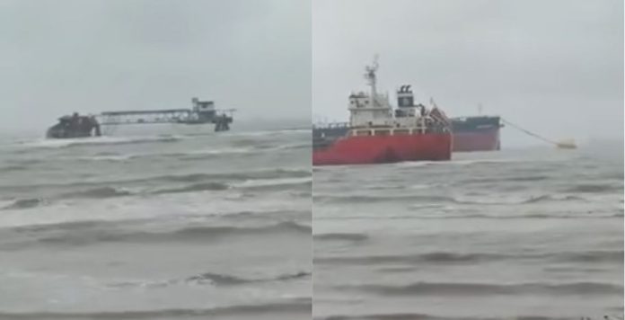 Lelaki selamat terkandas di jeti Petron Port Dickson